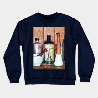 Pharmacists - Mortar and Pestle and Pestle Crewneck Sweatshirt